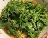シャッキリ春菊のあんかけ豆腐ラーメン作り方8写真