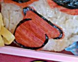ヒスミニのキャラ弁当☆作り方5写真