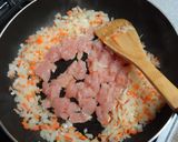 ふんわり♪卵のっけオムライス作り方2写真