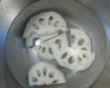 衣が決め手☆蓮根の挟み揚げ作り方1写真