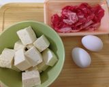 蕎麦屋のまかない♪肉すい豆腐作り方1写真