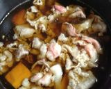 蕎麦屋のまかない♪肉すい豆腐作り方3写真