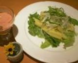 有機野菜のサラダ豆腐オーロラソースがけ作り方3写真