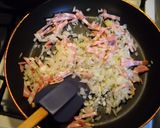 お豆のトマト煮を載せたマッシュポテト作り方2写真