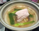 豚ロースの中華粥【腐乳トッピング】作り方2写真