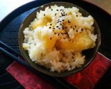 絶賛！簡単さつま芋ご飯作り方5写真