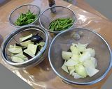 牛肉と野菜の腐乳炒め作り方1写真