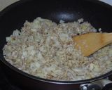 ひき肉量増しに！大麦いっぱいミートソース作り方5写真