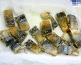 塩サンマ＆色々野菜＆ひよこの塩ピリ炒め作り方5写真