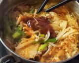 冷え性改善スープ１：鱈とキムチのスープ作り方5写真