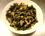 高菜を使って簡単玉子スープ！作り方1写真