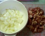 半熟とろとろ＊チキンライスのオムライス作り方1写真