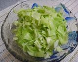 キャベツと玉子のサラダ☆中華ドレッシング作り方1写真