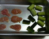 さっぱり味の鶏ささ身の梅和え作り方1写真