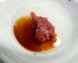 さっぱり味の鶏ささ身の梅和え作り方2写真
