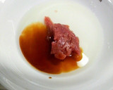 さっぱり味の鶏ささ身の梅和え作り方2写真