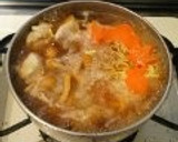 麺の力　ほっこり鶏みぞれ煮風♪中華そば作り方5写真