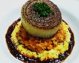 丸ごと大きな⁉玉葱のオムライス添え♪作り方6写真