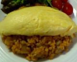 半熟とろとろ＊チキンライスのオムライス作り方9写真