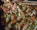 セロリと卵のマヨ醤油炒め作り方4写真