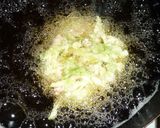 キャベツかき揚げのせ♪コチュラーメン☆作り方3写真