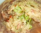 キャベツかき揚げのせ♪コチュラーメン☆作り方8写真