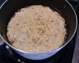 麺の力中華そばで、豆苗とたこのカキ玉風♪作り方4写真