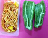 お弁当に♪ピーマンカップ作り方1写真