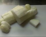 大根と豚肉のピリ辛うま煮作り方1写真