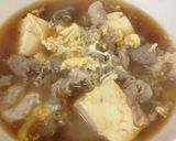 蕎麦屋のまかない♪肉すい豆腐作り方5写真