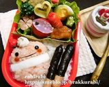 【キャラ弁にウィンナーdeポッキー】作り方7写真