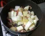 大根と豚肉のピリ辛うま煮作り方3写真
