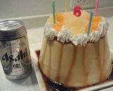 ♪バケツプリン♪6歳の誕生日♡（覚書）作り方3写真