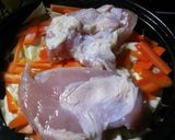 タジン鍋で作る 塩麹の蒸し鶏温サラダ作り方3写真