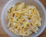 柚子ピール風お菓子作り方4写真