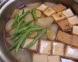 ほっこり♪生姜の効いた大根と厚揚げの煮物作り方5写真
