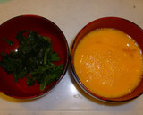 ほうれん草とたまごの炒め物作り方1写真