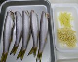 カマスの中華風煮魚・・・紅焼魚作り方1写真