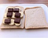 2分で簡単おやつ♪チョコバナナパニーニ作り方3写真