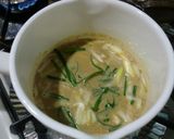 即席麺でクリーミーなねぎラーメン作り方1写真