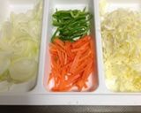 たらバタ焼きそば★作り方1写真