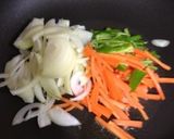 たらバタ焼きそば★作り方3写真