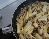 大根とひき肉のピリ辛味噌炒め作り方8写真