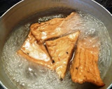 厚揚げのみそだれ煮作り方1写真