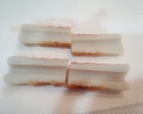 お弁当に簡単♪ちくわの2色焼き★作り方1写真