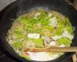 エビと野菜のクリームパスタ作り方4写真