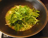 海老と水菜のトロミィ〜ラーメン♪作り方5写真