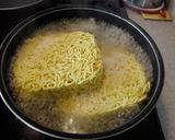 海老と水菜のトロミィ〜ラーメン♪作り方6写真