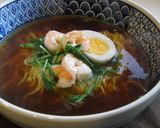 海老と水菜のトロミィ〜ラーメン♪作り方8写真