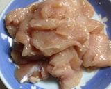簡単♪胸肉とブロッコリーのカリカリ焼き作り方2写真
